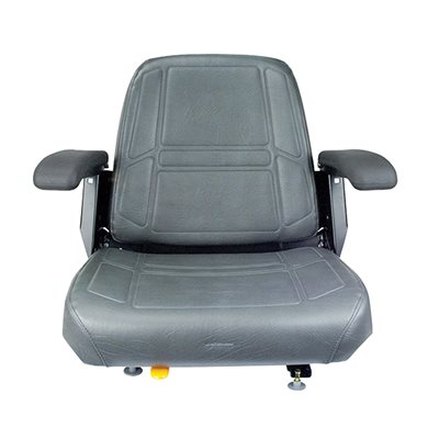 TRACTOR SEAT WITH ARMRESTS CHARCOAL