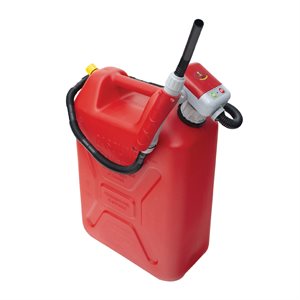 PORTABLE TRANSFER PUMP TO SCREW WITH HANDY NOZZLE