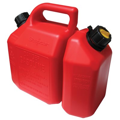 JERRY FUEL CAN (6L) & OIL (2.5L) SCEPTER